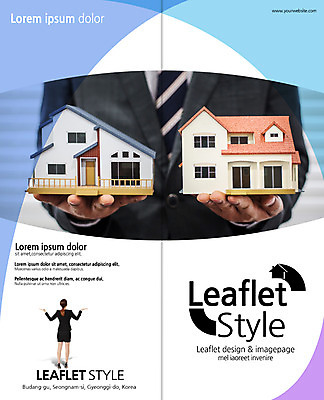 전신 PSD 템플릿 편집 표지디자인 북디자인 출판디자인 여자 표지 남자 리플렛 2단접지 북커버 부동산 주택 정장 팜플렛 상반신 성인 두명 앞모습 뒷모습 비교 이미지템플릿 옷 뷰포인트 컨셉 사람 건물 재산 파일형식