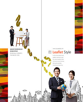 PSD 템플릿 편집 표지디자인 북디자인 출판디자인 여자 표지 남자 리플렛 2단접지 북커버 부동산 안내 정장 빌딩 팜플렛 여러명 성인 30대 지구본 달러 한국인 도시 화폐기호 이젤 이미지템플릿 기호 옷 다수 돈 사람 동양인 건물 장년 미술도구 재산 화폐 파일형식