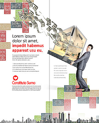 전신 PSD 템플릿 편집 표지디자인 북디자인 출판디자인 남자 내지 리플렛 지폐 2단접지 북커버 날리기 부동산 주택 한명 서기 들기 정장 팜플렛 성인 옆모습 한국인 도시 이미지템플릿 1 옷 뷰포인트 돈 모션 사람 동양인 건물 재산 파일형식