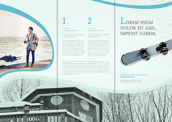 PSD 템플릿 편집 표지디자인 북디자인 출판디자인 남자 내지 리플렛 겨울 북커버 3단접지 한명 팜플렛 20대 성인 해변 한국인 스노우보드 겨울여행 펜션 이미지템플릿 1 계절 바다 여행 숙소 사람 동양인 청년 보드 파일형식