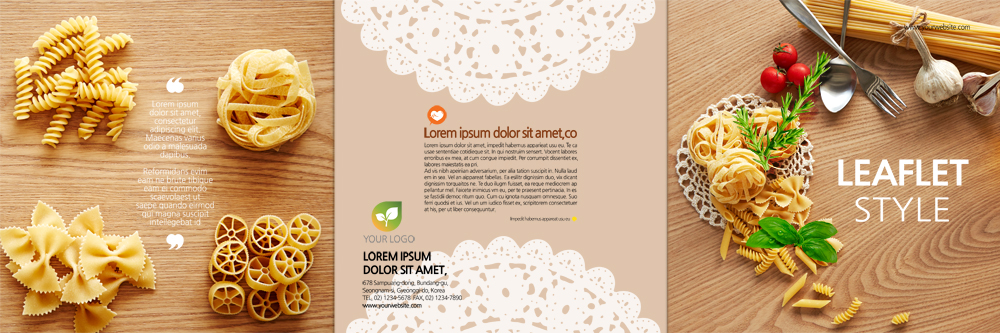 PSD 템플릿 편집 표지디자인 북디자인 출판디자인 표지 리플렛 포크 북커버 식재료 3단접지 방울토마토 마늘 팜플렛 사람없음 목재 나뭇결 숟가락 파스타면 이미지템플릿 레이스천 나무 식기 토마토 채소 재료 파스타 수저 직물 면류 파일형식