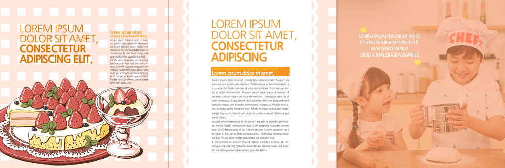 PSD 템플릿 편집 표지디자인 북디자인 출판디자인 여자 남자 내지 어린이 리플렛 북커버 3단접지 남매 요리 팜플렛 두명 케이크 요리사 한국인 여동생 딸기케이크 오빠 이미지템플릿 직업 가족 딸기 디저트 사람 동양인 동생 파일형식