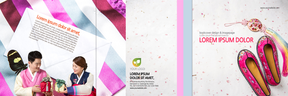 PSD 템플릿 편집 표지디자인 북디자인 부부 출판디자인 여자 표지 남자 리플렛 40대 북커버 3단접지 선물 팜플렛 성인 두명 한국인 한복 노리개 꽃신 이미지템플릿 한국전통 커플 중년 신발 전통소품 사람 동양인 전통의상 파일형식