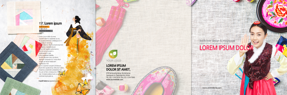 PSD 외국인 템플릿 편집 표지디자인 북디자인 출판디자인 여자 표지 신부 리플렛 결혼 북커버 3단접지 동양인 팜플렛 20대 성인 두명 한복 전통혼례 노리개 꽃신 이미지템플릿 한국전통 신발 전통소품 사람 인종 이벤트 청년 전통의상 전통의례 파일형식