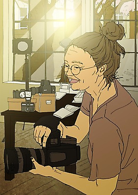 PSD 여자 노년 할머니 일러스트 창문 조명 실내 한명 책 실버라이프 청춘 카메라 사진사 책상 열정 활기 안경낌 국내일러스트 1 라이프스타일 감정 안경 가구 컨셉 사람 성인 내부 전자제품 작가 파일형식