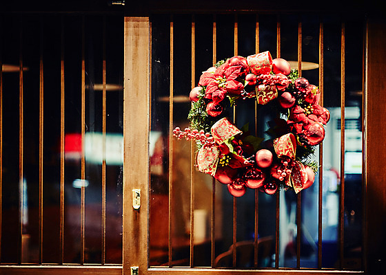 포토 JPG 백그라운드 크리스마스장식 크리스마스 사람없음 야외 장식 문 국내포토 기념일 파일형식