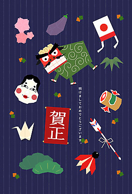 꽃잎 백그라운드 일본문화 일러스트 가지 화살 근하신년 새해 사람없음 연하장 연 종이접기 종이학 신년카드 코즈치 시시마이 국내일러스트 AI파일 동양문화 꽃 종이 외국문화 채소 카드_감사 놀이용품 망치 일본전통 사자춤 접기 파일형식 벡터