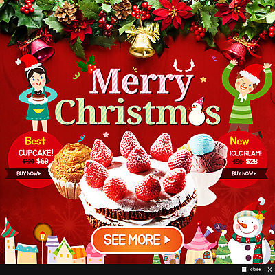 PSD 템플릿 여자 남자 어린이 웹템플릿 크리스마스장식 크리스마스 가로등 산타모자 눈사람 아이스크림 디저트 주택 팝업 이벤트팝업 웹팝업 이벤트 두명 케이크 종 머핀 이미지템플릿 모자_잡화 공공시설 기념일 음식 빵 사람 건물 파일형식