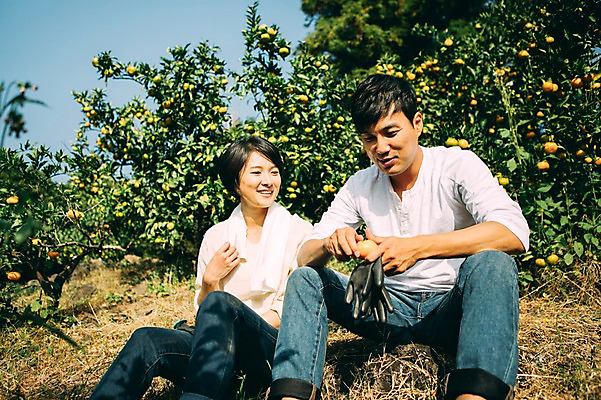 포토 JPG 주간 부부 여자 남자 휴식 귤 미소 들기 앉기 상반신 성인 야외 두명 앞모습 30대 제주도 농장 다정 한국인 부부라이프 성인만 국내포토 자연요소 라이프스타일 커플 뷰포인트 컨셉 농업 과일 모션 한국 표정 사람 동양인 장년 파일형식
