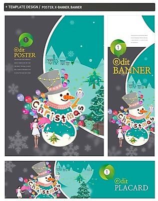 전신 PSD 백인 템플릿 배너 배너템플릿 여자 가로배너 ZIP 포스터 세로배너 크리스마스 눈사람 한명 서기 20대 성인 앞모습 세트 크리스마스트리 마을 현수막 눈 풍선 자연요소 서양인 1 기념일 뷰포인트 모션 날씨 사람 청년 가로 세로 파일형식