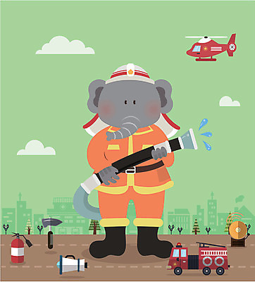 나무 동물 구름 직업 캐릭터 동물캐릭터 가로등 일러스트 코끼리 사람없음 건물 확성기 플랫 헬리콥터 망치 소방관 소방차 소화기 소방관모자 소방기구 소방장비 소방헬리콥터 소방호스 일러캐릭터 AI파일 자연요소 식물 모자_잡화 건축물 공공시설 포유류 자동차 비행기 장비 기구 공구 안전장비 구조원 소방 호스 파일형식 벡터