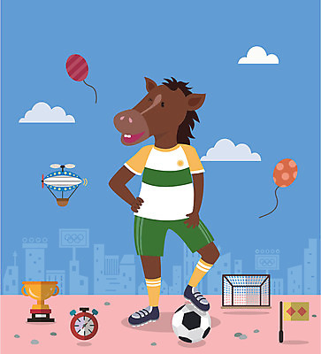 동물 구름 직업 캐릭터 동물캐릭터 일러스트 축구공 축구선수 사람없음 건물 축구 열기구 깃발 말_동물 플랫 트로피 골대 풍선 축구유니폼 초시계 일러캐릭터 AI파일 자연요소 건축물 시계 유니폼 공 축구용품 포유류 항공교통 운동선수 구기 상_우승 파일형식 벡터