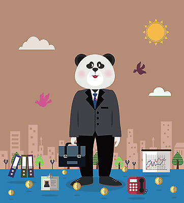 나무 동물 구름 직업 캐릭터 동물캐릭터 가로등 서류가방 일러스트 조류 정장 사람없음 건물 태양 동전 직장인 플랫 판다 전화기 사원증 서류판 차트보드 일러캐릭터 AI파일 자연요소 식물 건축물 옷 공공시설 돈 가방 비즈니스 곰 사무용품 파일형식 벡터
