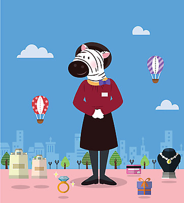 나무 동물 구름 직업 캐릭터 동물캐릭터 가로등 일러스트 목걸이 사람없음 건물 선물상자 쇼핑백 열기구 신용카드 플랫 얼룩말 판매원 다이아몬드반지 일러캐릭터 AI파일 자연요소 식물 건축물 공공시설 가방 장신구 항공교통 선물 금융 상자 반지 말_동물 파일형식 벡터