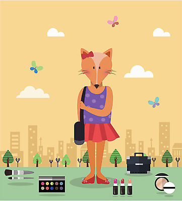 나무 동물 구름 직업 캐릭터 동물캐릭터 나비 가로등 일러스트 사람없음 건물 립스틱 화장용품 플랫 여우 파우더 메이크업아티스트 메이크업박스 메이크업브러쉬 섀도우팔레트 일러캐릭터 AI파일 자연요소 식물 건축물 공공시설 곤충 포유류 상자 화장품 붓 미용용품 파일형식 벡터