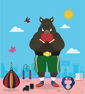 동물 구름 직업 캐릭터 동물캐릭터 일러스트 조류 운동선수 사람없음 건물 수건 태양 권투 권투글러브 플랫 권투선수 줄넘기 권투용품 멧돼지 권투헬멧 챔피언벨트 일러캐릭터 AI파일 자연요소 건축물 스포츠용품 스포츠 포유류 위생용품 운동 격투기 글러브 헬멧 챔피언 파일형식 벡터