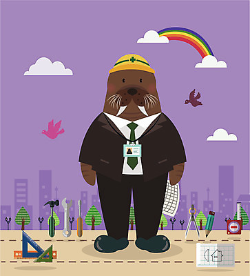 나무 동물 구름 직업 캐릭터 동물캐릭터 가로등 일러스트 조류 줄자 자 정장 사람없음 건물 연필 설계도 공구 플랫 안전모 건축가 바다표범 삼각자 컴파스 사원증 일러캐릭터 AI파일 자연요소 식물 건축물 옷 공공시설 비즈니스 포유류 문구용품 학용품 건설업 필기구 바다동물 도구 헬멧 안전장비 파일형식 벡터