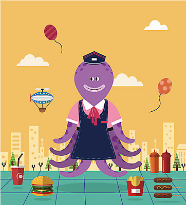 나무 동물 구름 직업 캐릭터 동물캐릭터 가로등 일러스트 빨대 사람없음 건물 앞치마 감자튀김 햄버거 열기구 플랫 종이컵 문어 풍선 판매원 소스통 소시지부침 일러캐릭터 AI파일 자연요소 식물 건축물 공공시설 항공교통 연체동물 감자 패스트푸드 통 컵 수중동물 튀김 소스_음식 일회용 부침 파일형식 벡터