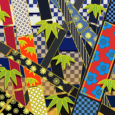 문양 꽃 백그라운드 꽃무늬 패턴 꽃백그라운드 일러스트 사람없음 벚꽃 대나무 자연문양 일본전통 식물패턴 플라워패턴 국내일러스트 AI파일 나무 식물 전통 무늬 자연 일본 파일형식 벡터