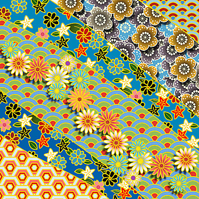 문양 꽃 백그라운드 꽃무늬 패턴 꽃백그라운드 일러스트 사람없음 벚꽃 자연문양 일본전통 식물패턴 플라워패턴 국내일러스트 AI파일 식물 전통 무늬 자연 일본 파일형식 벡터