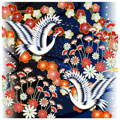 문양 꽃 백그라운드 꽃무늬 패턴 꽃백그라운드 일러스트 사람없음 벚꽃 자연문양 일본전통 식물패턴 플라워패턴 국내일러스트 AI파일 식물 전통 무늬 자연 일본 파일형식 벡터