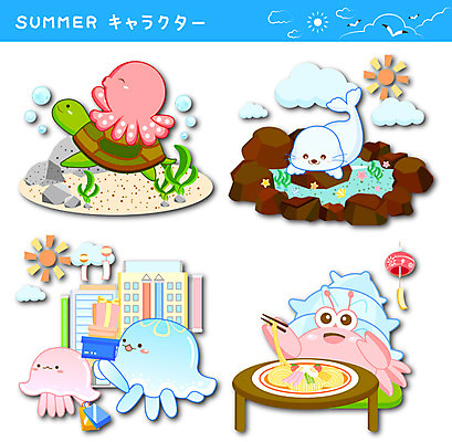 동물 구름 스티커 일러스트 갈매기 여름음식 사람없음 건물 여름 선물상자 세트 태양 쇼핑백 돌_바위 해조류 거북이 일본어 문어 냉면 해파리 소라게 일본음식 제철음식 국내일러스트 AI파일 자연요소 문자 건축물 계절 한식 음식 가방 파충류 조류 연체동물 선물 상자 수중동물 게 해양식물 자포동물 제철 파일형식 벡터 여름_계절