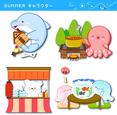 나무 동물 구름 스티커 일러스트 탁자 갈매기 자 방석 사람없음 여름 세트 태양 캠핑 냄비 망치 모닥불 어항 일본어 돌고래 국자 금붕어 만들기 백곰 문어 삼각자 카레 해파리 본드 포장마차 집모양 국내일러스트 AI파일 자연요소 모양 식물 문자 계절 음식 가구 곰 포유류 모션 조류 주방용품 불 레저 문구용품 연체동물 어류 식당 수중동물 공구 자포동물 솥 파일형식 벡터