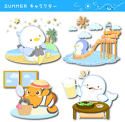 동물 구름 별 스티커 일러스트 창문 탁자 갈매기 맥주 야외수영장 수영장 방석 어류 해변 사람없음 여름 세트 태양 바구니 망원경 미끄럼틀 일본어 안주 돌고래 펭귄 완두콩 밀짚모자 손거울 흰동가리 국내일러스트 AI파일 자연요소 문자 모자_잡화 계절 바다 가구 포유류 조류 콩 주류 수중동물 거울 놀이기구 파일형식 벡터