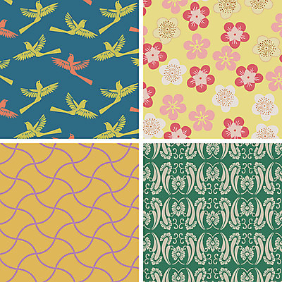 문양 백그라운드 패턴 일러스트 사람없음 세트 다양 매화 일본전통 꾀꼬리오름 당초문 분동 국내일러스트 AI파일 전통 꽃 다수 무늬 일본 오름 파일형식 벡터