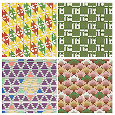 문양 백그라운드 꽃무늬 패턴 일러스트 사람없음 세트 다양 소나무 행운 삼각형 일본전통 국내일러스트 AI파일 도형 나무 전통 꽃 다수 컨셉 무늬 일본 파일형식 벡터