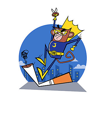 구름 일러스트 가위 담배 빌딩 사람없음 원숭이 금연 영웅 원숭이캐릭터 슈퍼히어로 국내일러스트 AI파일 자연요소 캠페인 동물캐릭터 포유류 문구용품 건물 사회이슈 파일형식 벡터