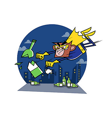 구름 일러스트 빌딩 사람없음 원숭이 펀치 영웅 소주병 원숭이캐릭터 슈퍼히어로 국내일러스트 AI파일 자연요소 동물캐릭터 포유류 모션 술병 건물 소주 파일형식 벡터