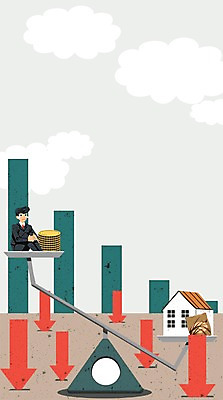 PSD 구름 남자 화살표 일러스트 그래프 주택 저울 한명 정장 성인 경제 동전 쌀 비즈니스맨 하락 막대그래프 쌀가마 경제불황 울상 국내일러스트 자연요소 1 옷 컨셉 돈 비즈니스 곡류 사람 건물 직장인 불황 파일형식