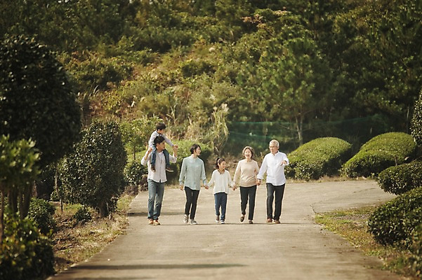 포토 JPG 주간 전신 여자 할아버지 노년 남자 딸 아들 할머니 어린이 가족 엄마 대가족 여러명 성인 야외 앞모습 10대 30대 제주도 걷기 화목 한국인 가족라이프 목말 아빠 60대 차밭 도순다원 국내포토 자연요소 라이프스타일 뷰포인트 다수 컨셉 밭 관계 모션 청소년 한국 사람 동양인 장년 파일형식