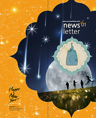 PSD 템플릿 편집 표지디자인 북디자인 출판디자인 표지 실루엣 별 리플렛 2단접지 북커버 새해 사람 팜플렛 여러명 보름달 유성 보신각종 이미지템플릿 자연요소 다수 촬영기법 종 달 파일형식