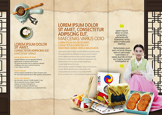 PSD 템플릿 편집 표지디자인 북디자인 출판디자인 여자 명절 내지 리플렛 북커버 3단접지 복주머니 한명 팜플렛 성인 한국인 전통차 윷 찻잔 다도 한복 찻주전자 연 복조리 약과 선물세트 이미지템플릿 1 한국전통 전통 기념일 주전자 잔 전통소품 선물 사람 동양인 차_음료 놀이용품 전통음식 예절 윷놀이 전통의상 파일형식