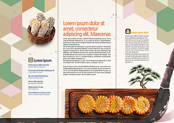 PSD 템플릿 편집 표지디자인 북디자인 출판디자인 명절 내지 리플렛 북커버 3단접지 팜플렛 사람없음 붓 소나무 한과 약과 붓칠 이미지템플릿 나무 전통 기념일 디저트 전통음식 파일형식