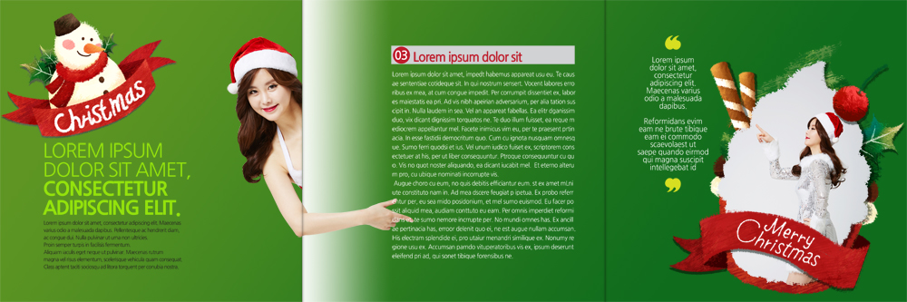 PSD 템플릿 편집 표지디자인 북디자인 출판디자인 여자 내지 리플렛 크리스마스 북커버 3단접지 산타모자 눈사람 산타옷 팜플렛 20대 성인 두명 한국인 체리 컵케이크 이미지템플릿 모자_잡화 옷 기념일 과일 사람 동양인 청년 케이크 파일형식