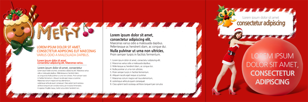 PSD 템플릿 편집 표지디자인 북디자인 출판디자인 여자 내지 리플렛 크리스마스 북커버 3단접지 공 산타옷 한명 팜플렛 20대 성인 한국인 종 밀기 보따리 진저맨 이미지템플릿 1 옷 기념일 모션 사람 동양인 청년 진저쿠키 파일형식