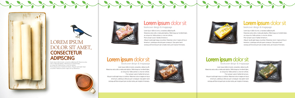 PSD 템플릿 편집 한마리 표지디자인 북디자인 출판디자인 명절 내지 리플렛 북커버 3단접지 떡 팜플렛 사람없음 꿀 제비 가래떡 이미지템플릿 1 전통 기념일 조류 파일형식