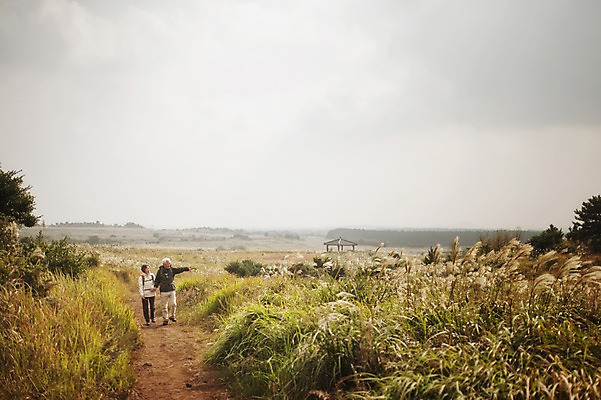 포토 JPG 주간 전신 여자 할아버지 노년 남자 할머니 야외 두명 앞모습 실버라이프 제주도 걷기 팔짱 노부부 다정 트래킹 한국인 가리킴 60대 노인만 따라비오름 국내포토 자연요소 라이프스타일 부부 뷰포인트 컨셉 모션 레저 한국 사람 동양인 손짓 성인 오름 성인만 파일형식