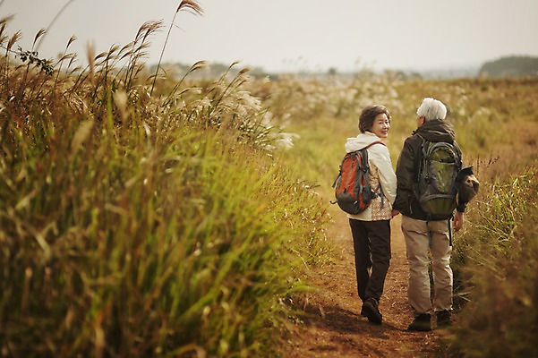 포토 JPG 주간 전신 여자 할아버지 노년 남자 할머니 야외 두명 뒷모습 실버라이프 제주도 걷기 노부부 다정 트래킹 한국인 뒤돌아보기 60대 노인만 따라비오름 국내포토 자연요소 라이프스타일 부부 뷰포인트 컨셉 모션 레저 한국 사람 동양인 성인 오름 성인만 파일형식