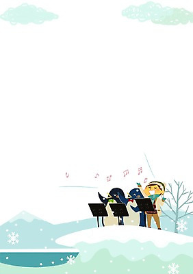 PSD 나무 동물 구름 남자 어린이 겨울 음표 일러스트 노래 산 함께함 한명 눈송이 보면대 순수 즐거움 펭귄 합창 소통 국내일러스트 자연요소 식물 1 기호 계절 감정 음악 컨셉 조류 눈_날씨 사람 파일형식