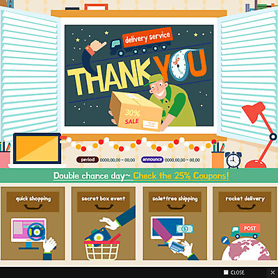 PSD 템플릿 남자 시계 웹템플릿 창문 돋보기 팝업 이벤트팝업 웹팝업 한명 이벤트 성인 노트북 연필 카메라 모니터 자명종 스탠드 신용카드 택배기사 장바구니 택배 연필꽂이 택배상자 지구모양 탑차 이미지템플릿 모양 1 지구 문구용품 학용품 조명 사람 금융 전자제품 쇼핑 컴퓨터 상자 필기구 바구니 트럭 알람 운송업 배달원 파일형식