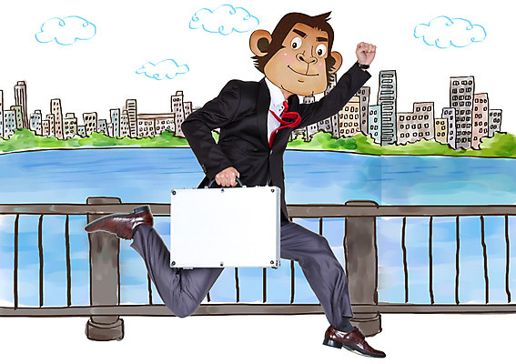 PSD 구름 편집이미지 남자 동물캐릭터 서류가방 한명 정장 빌딩 성인 물 울타리 달리기 원숭이띠 원숭이 직장인 합성 원숭이캐릭터 병신년 이미지편집 자연요소 동물 직업 캐릭터 1 옷 가방 포유류 모션 사람 건물 담장 십이지신 2016년 파일형식