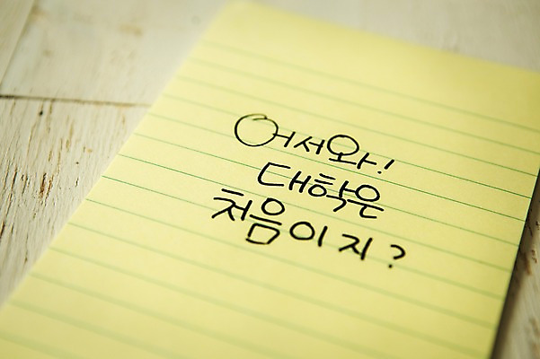 포토 JPG 문자 손글씨 종이 캘리그라피 응원 한글 사람없음 아웃포커스 공책 수능 시험 국내포토 교육 문구용품 촬영기법 파일형식