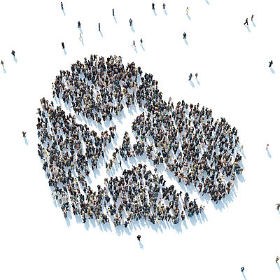 PSD 편집이미지 의학 함께함 사람 여러명 심장 맥박 디지털합성 나눔 심장모형 디지털아트 이미지편집 다수 컨셉 모형 장기_의학 파일형식