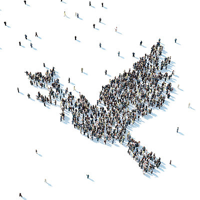 PSD 편집이미지 함께함 사람 여러명 평화 사회이슈 디지털합성 비둘기 나눔 디지털아트 이미지편집 다수 컨셉 조류 파일형식