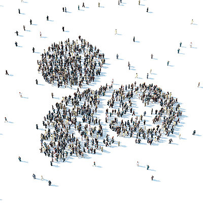 PSD 편집이미지 모바일 사람모양 함께함 사람 여러명 디지털합성 나눔 온라인 친구추가 디지털아트 이미지편집 모양 다수 컨셉 파일형식