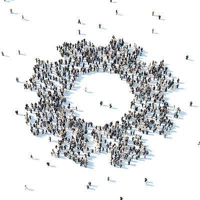 PSD 편집이미지 모바일 함께함 사람 여러명 디지털합성 옵션 톱니바퀴 나눔 온라인 설정 디지털아트 이미지편집 다수 컨셉 파일형식